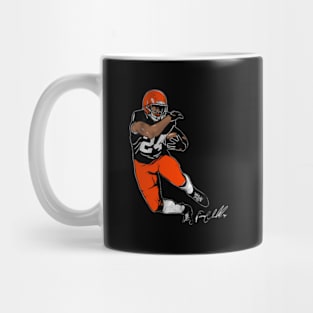 Nick Chubb Superstar Pose Mug